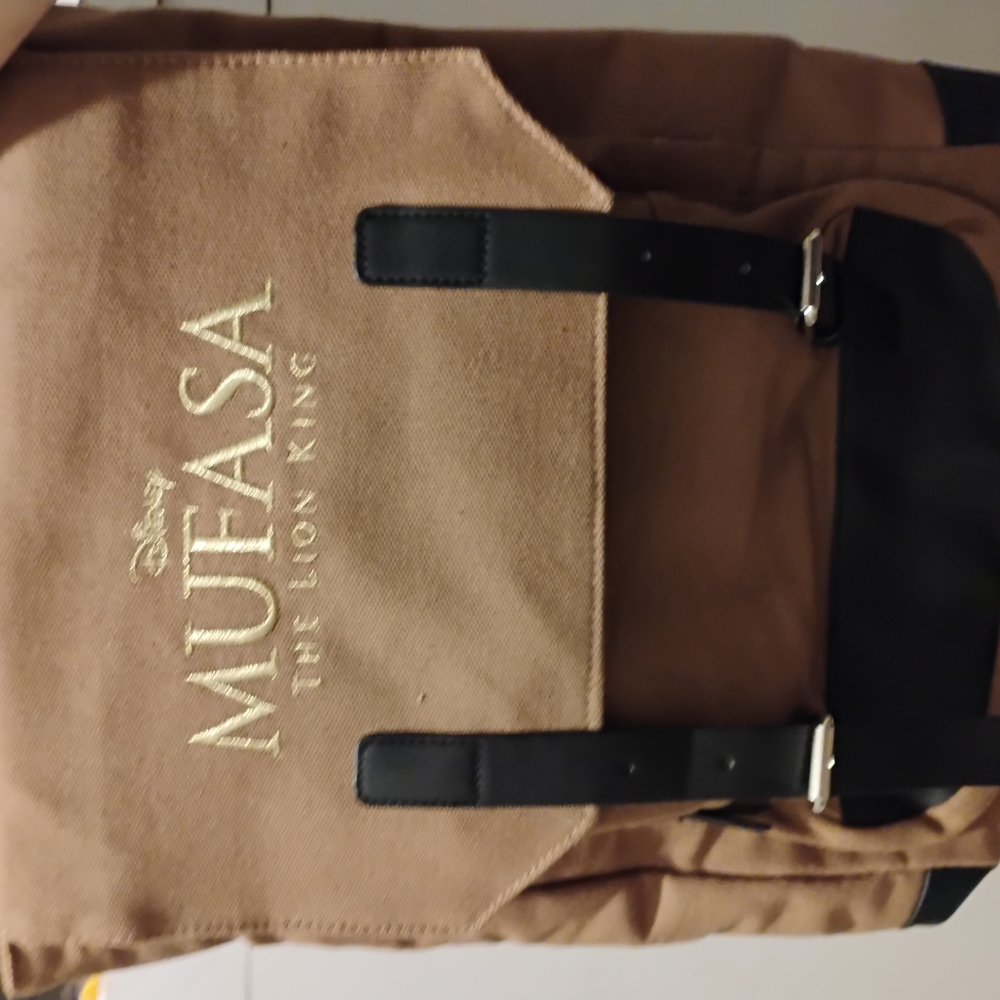 Disney Mufasa Brown and Black Backpack